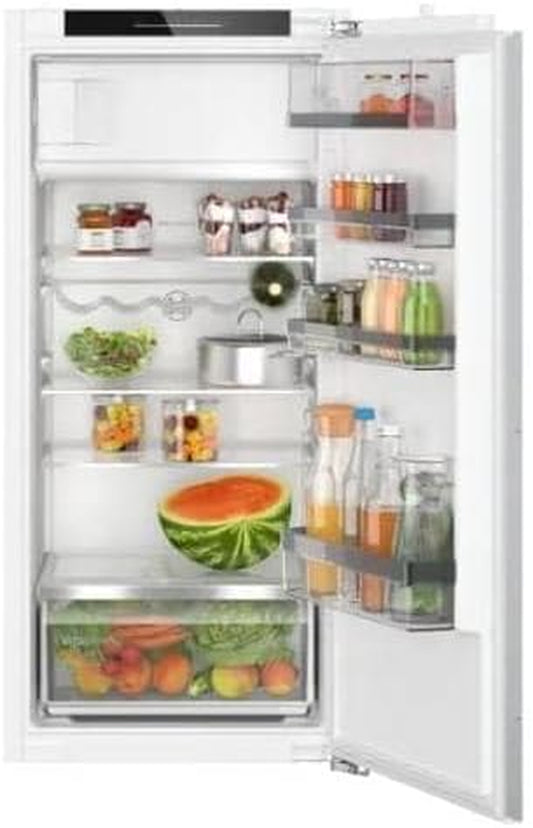 KIL42ADD1 Einbaukühlschrank Mit Gefrierfach, Nischenhöhe 122 Cm, 187 L, Festtürtechnik, Schnellkühlen, LED Beleuchtung, Vitafresh