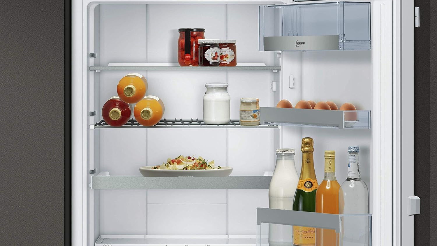 Neff KI8878FE0 Réfrigérateur-Congélateur Intégré (Placement) 237 L E Blanc
