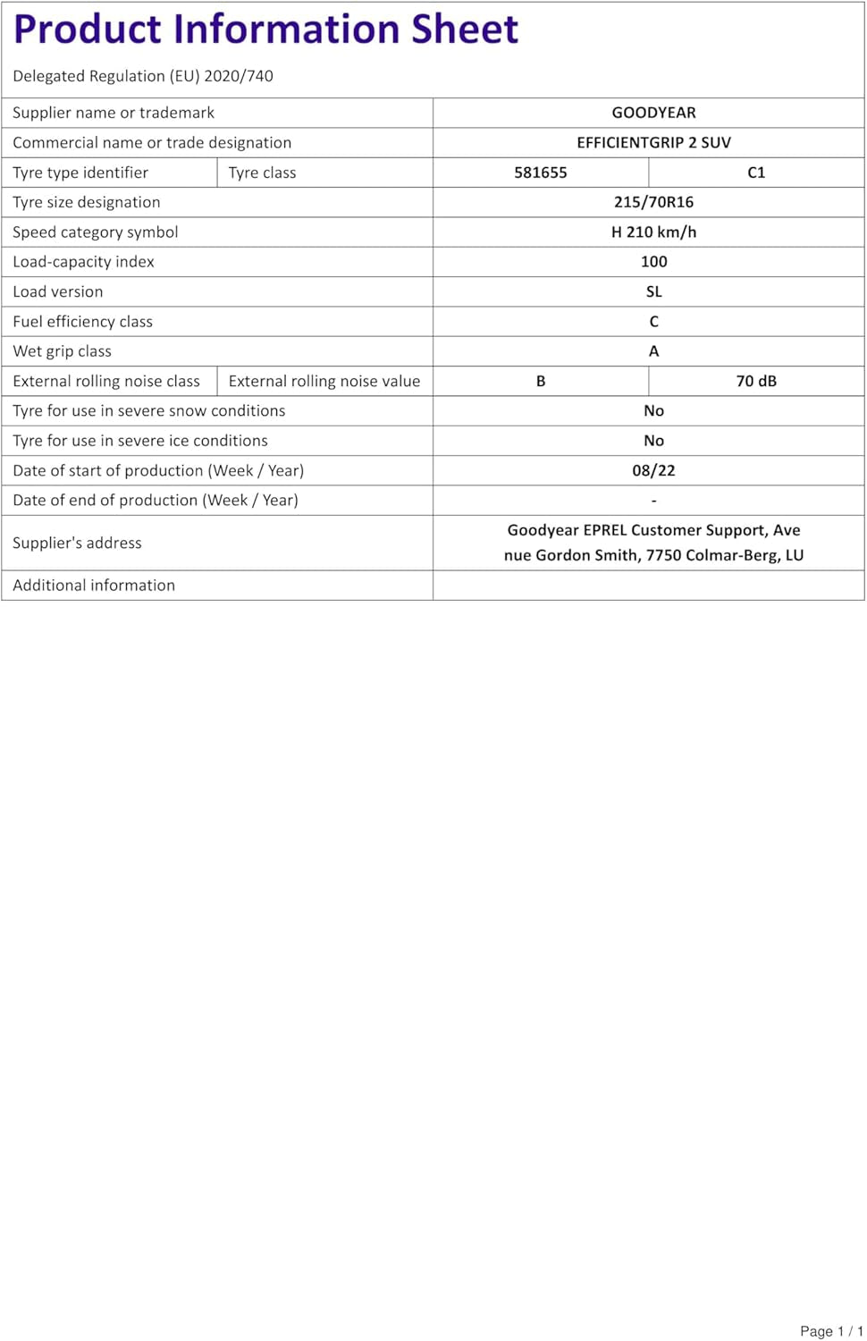 RTB413E1AW Réfrigérateur De Table Autonome / 850 Mm/Congélateur 3 Étoiles / 130 L/E