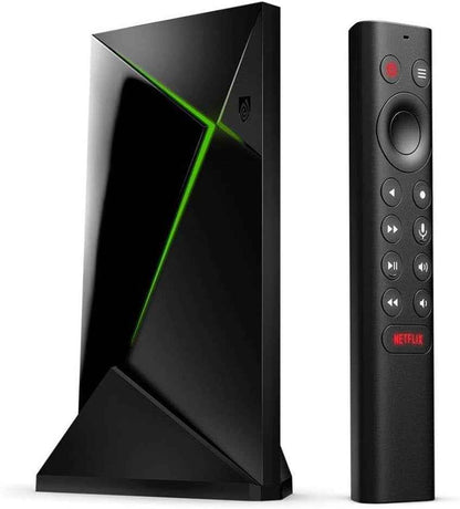 Lecteur Multimédia Et De Streaming  SHIELD Android TV Pro ; Films 4K HDR, Sports En Direct, Dolby Vision-Atmos, Upscaling Amélioré Par L'Ia, Jeux Dans Le Cloud Geforce NOW