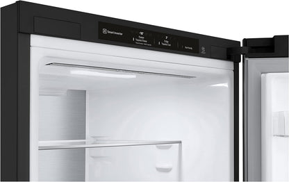 Electronics GBB72MCVBN Réfrigérateur-Congélateur - Capacité Utile : 384 L - Classe D'Efficacité Énergétique - Noir Mat - 203 Cm - Compresseur Linéaire Inverseur - Noir Mat Métallisé