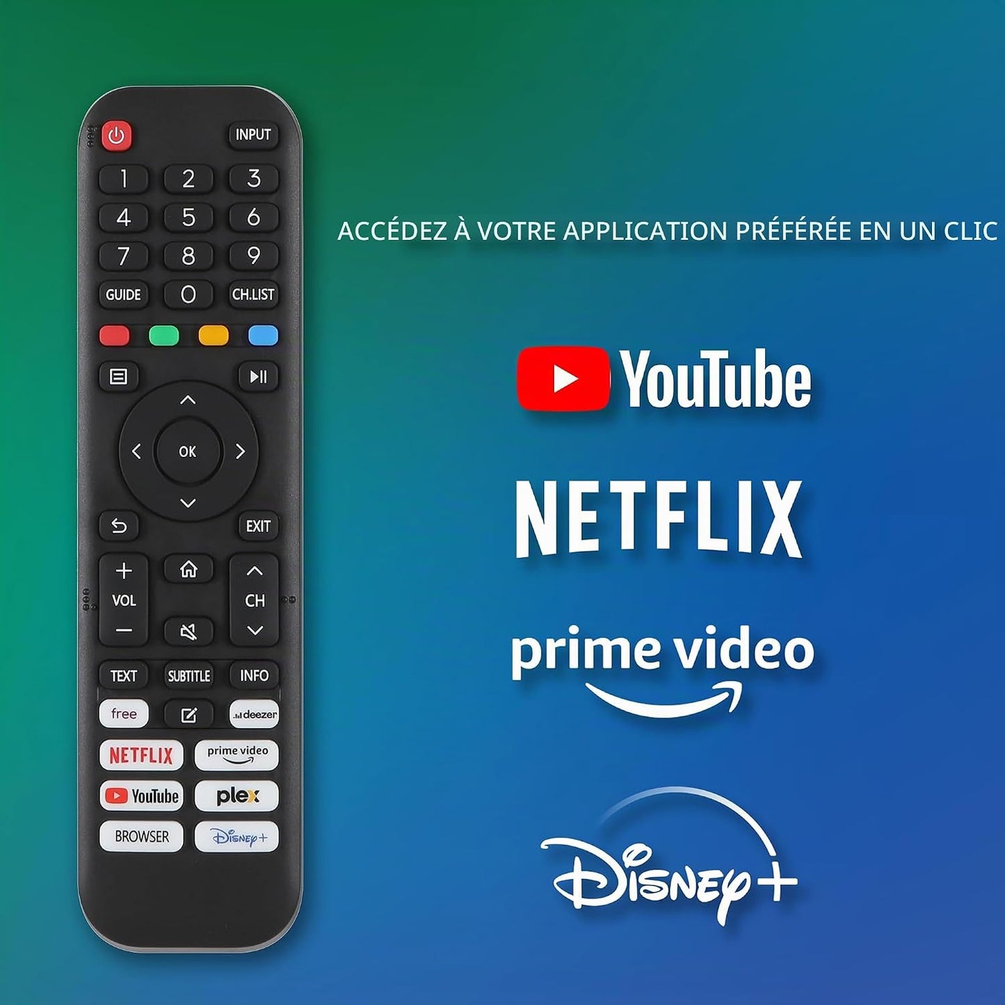 QLED VIDAA QF40VP750S Téléviseur Full HD 40" HDR Avec Triple Tuner Intégré LED Noir