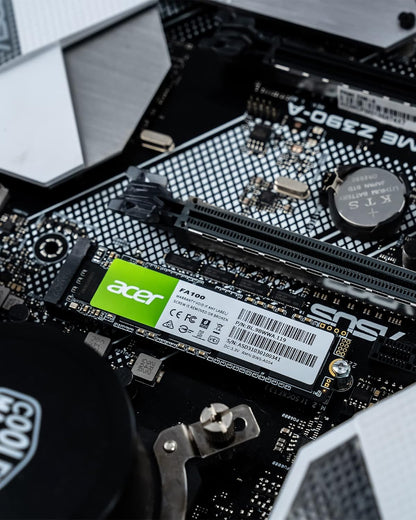 FA100 Pcie 3.0 Nvme SSD 512Go : Vitesse De Lecture Jusqu’À 3300 Mo/S, Disque Dur Interne Gen3X4 M.2 2280 Avec HMB Et SLC – Disque SSD De Jeu Pour Ordinateur Portable/De Bureau