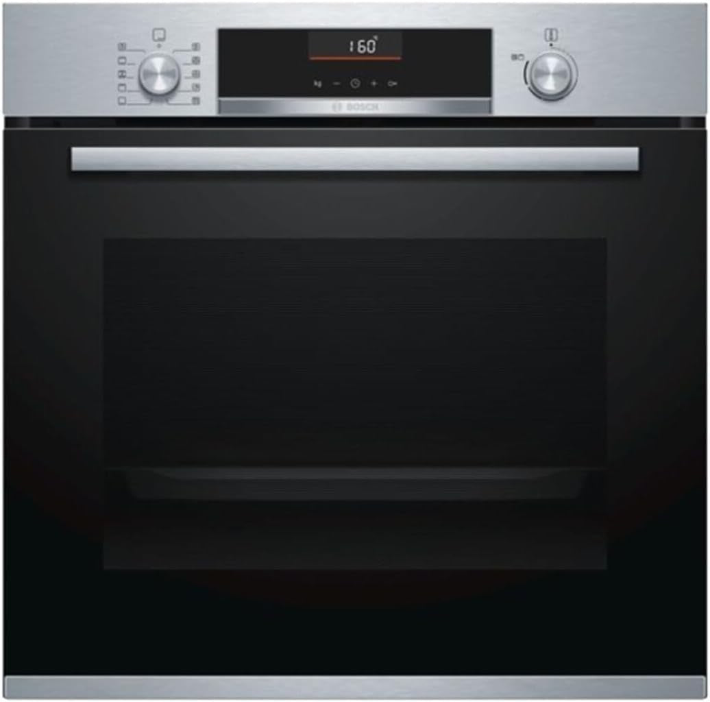 6 Series HBA5360S0 - Four Multifonction, 60 Cm, 3400 W, Autonettoyant, 7 Fonctions, Verrouillage De Sécurité, Acier Inoxydable, Commandes Dissimulées,[Classe D'Efficacité Énergétique A]