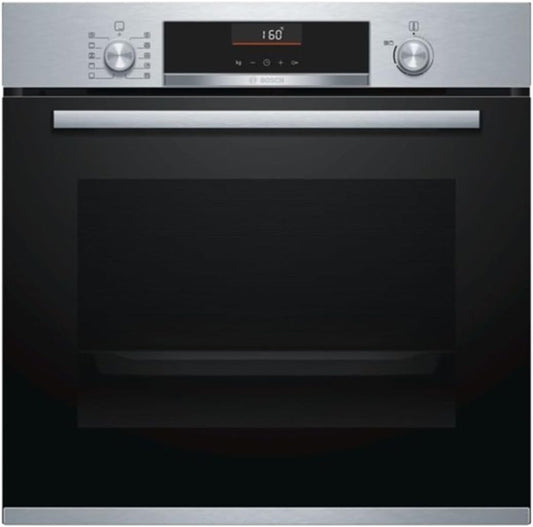 6 Series HBA5360S0 - Four Multifonction, 60 Cm, 3400 W, Autonettoyant, 7 Fonctions, Verrouillage De Sécurité, Acier Inoxydable, Commandes Dissimulées,[Classe D'Efficacité Énergétique A]