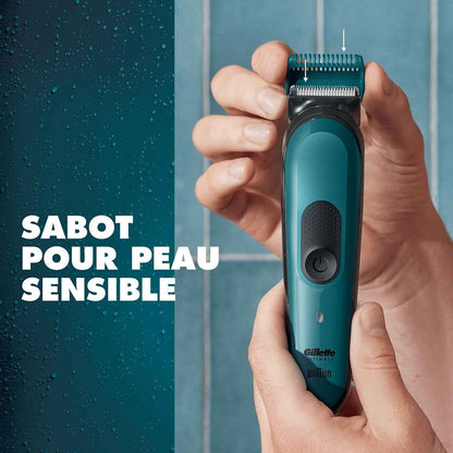 Intimate Tondeuse Electrique Pour Homme | Conçue Pour La Zone Intime, Pour Tailler Facilement, Lames En Métal