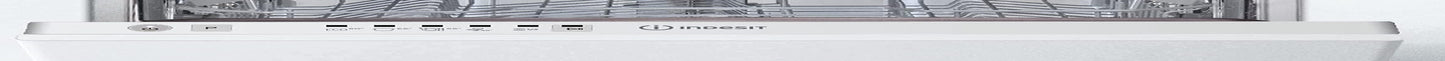 Indesit DSIE 2B10 Lave-Vaisselle Entièrement Intégré 10 Places A+ - Lave-Vaisselles (Entièrement Intégré, Blanc, Compact (45 Cm), Noir, Blanc, Boutons, Tactil, 1,3 M)