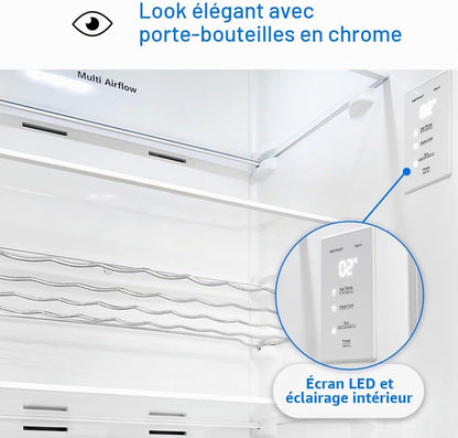 Réfrigérateur Colonne 322 L Nofrost VS 7345, Multiairflow, Blanc | Nofrost, Multiairflow, Refroidissement Rapide, Mode Économie D'Énergie, Largeur 60 Cm