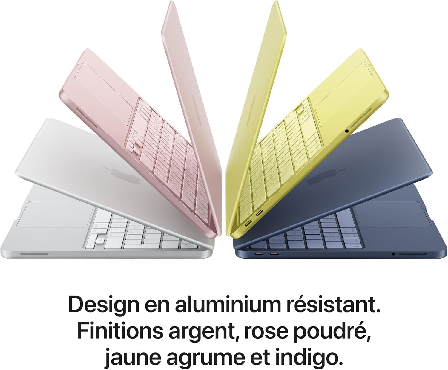 Macbook Neo 13″ 2026 Portable Avec Puce A18 Pro : Conçu Pour L’Ia Et  Intelligence, Écran Liquid Retina, Mémoire Unifiée 8 Go, SSD 256 Go, Caméra Facetime HD 1080P ; Rose Poudré
