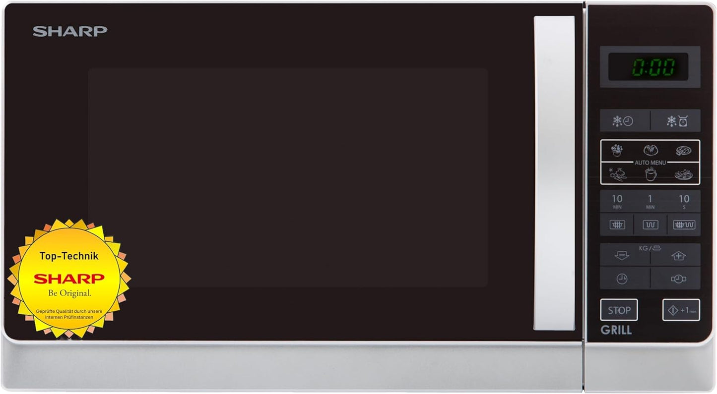 Home Appliances R-742WW Micro-Onde Comptoir Micro-Ondes Grill 25 L 900 W Noir, Blanc