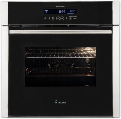 KKT Kolbe/Premium-Four Encastré 60Cm / 70L / 3,2Kw / Nettoyage À La Vapeur/Rôtisserie/Fonction Pizza/Air Chaud / EB8016ED