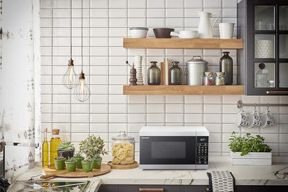 + Gril, YC-MG02EW, Four Micro Ondes, 20 Litres Commandes Numériques Comptoir, Blanc