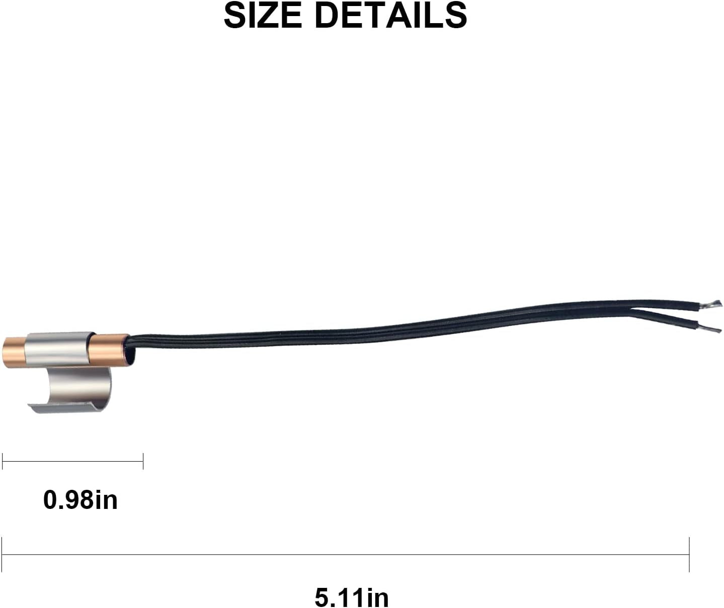 W10316760 Kit De Capteur De Thermistance Pour Réfrigérateur Remplace WP10316760 AP4538142 PS2580944 12791417 W10280385 W10308052