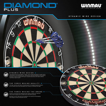 Diamond plus Cible De Fléchettes Professionnelle