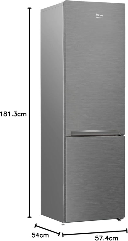 Beko RCSA300K30SN Réfrigérateur-Congélateur Autoportante 294 L F Argent