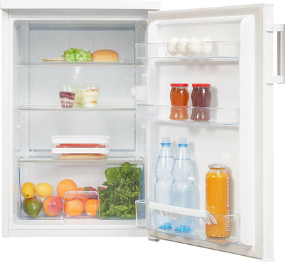 Exquisit Réfrigérateur KS16-V-H-010D - Blanc - Appareil Sur Pied - Volume : 134 L - Blanc