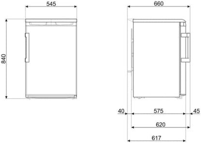Frigorifero Libera Installazione  FA120ES