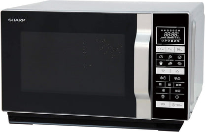 R-860S Micro-Ondes Combiné 25 Litres À Plateau Fixe - Argent