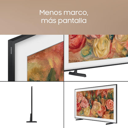 TV AI 43 Pouces the Frame LS03D 4K Smart TV, Galerie D'Art Avec Display Mate, Cadres Interchangeables, 100% Volume De Couleur Avec Quantum Dot Et One Connect Et Câble Quasi Invisible
