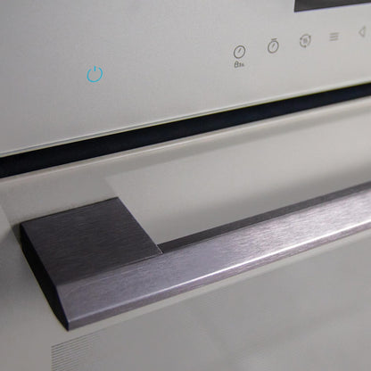 Four Encastrable 60Cm Bolero Hexa SM406000 Glass Grey A+. 2900W, 72L, 12 Fonctions Avec Steak Master, Pizza Master, Steam Assist, Steam Easyclean, Mode Eco Et Décongélation, Electronic Timer