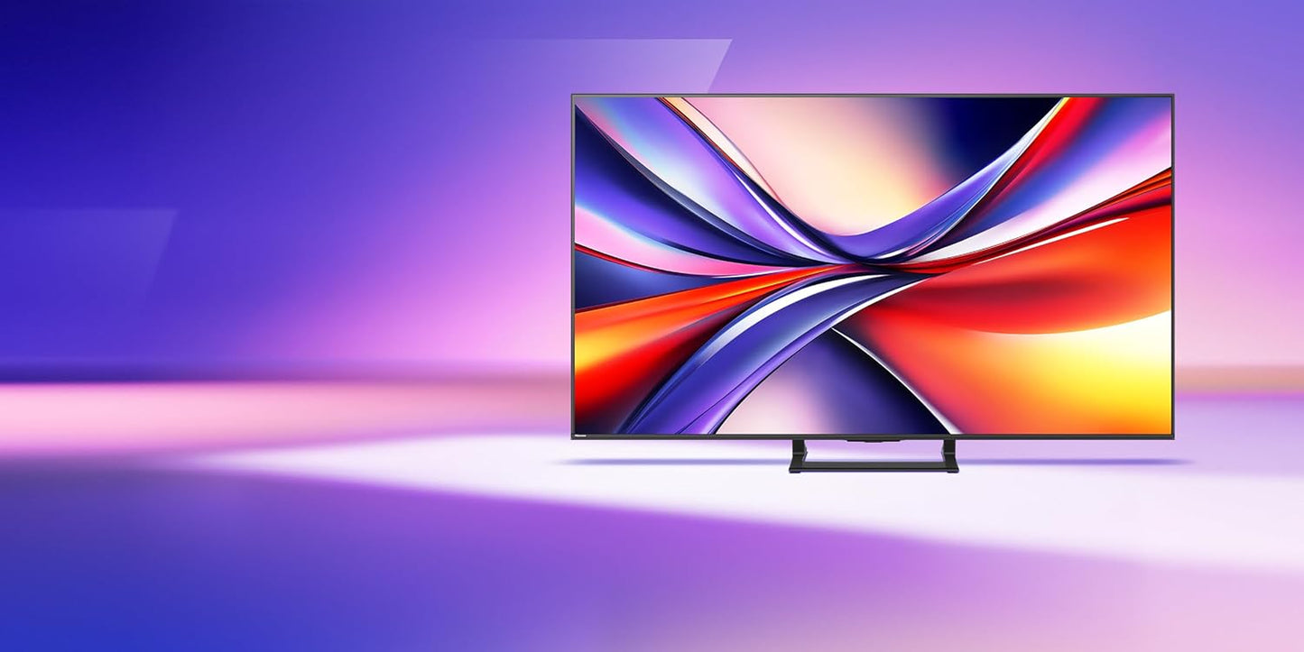 Hisense 65A7Q - Smart TV 65" (164 Cm) QLED 4K 2025, Dolby Vision & Atmos, Caisson De Basses Intégré, HDMI 2.1, Game Mode Plus, Alexa, Noir