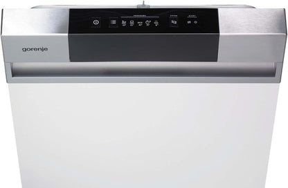 Gorenje GI 520 E15X Lave-Vaisselle Partiellement Intégré, 45 Cm, 9 Couverts, 5 Programmes, Programme De Nettoyage De 1 H, Panier Supérieur Réglable En Hauteur, Protection Complète Contre Les