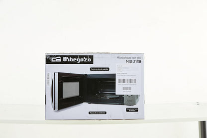 Mig 2138 - Four À Micro-Ondes Avec Grill, 20 L De Capacité, 5 Niveaux De Fonctionnement Et 3 Fonctions Combinées, Minuterie Jusqu’À 30 Min, 700 À 900 W