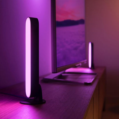 Philips Hue Play Extension X1 - Noir, White & Color Ambiance, Fonctionne Avec Alexa, Google Assistant Et Apple Homekit