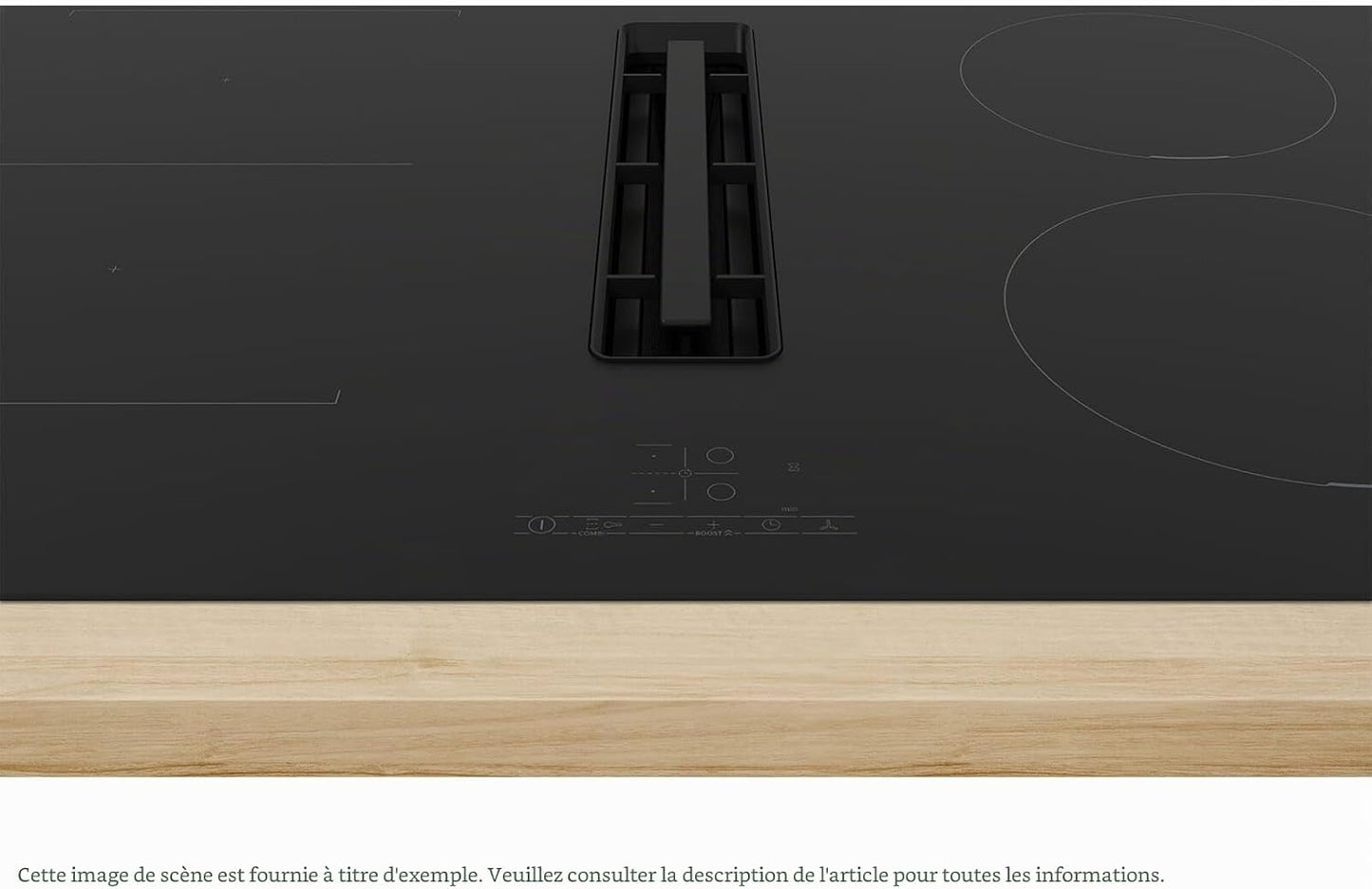 Bosch PVS811B16E, Plaque À Induction Avec Hotte Aspirante Intégrée Serie 4, Black