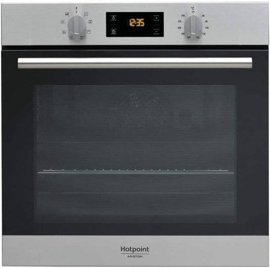 Four Encastrable Catalyse Hotpoint Ariston FA2544CIXHA - Four Catalyse Inox - Multifonction - Chaleur Tournante Ou Pulsée - 71 Litres - Classe Énergétique A