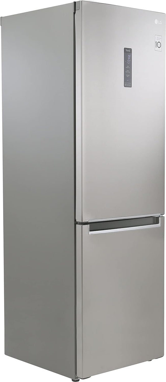 GBB61PZHMN Réfrigérateur-Congélateur Autoportante 341 L E Acier Inoxydable