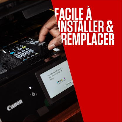 Canon CLI-581XXL Multipack Cartouches D'Encre D'Origine | Encre Canon Authentique - Noir plus Cyan, Magenta Et Jaune - Pour PIXMA TR8550, TR7550, TS6150, TS6151, TS8150 Et plus !