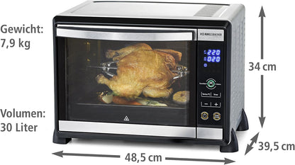 Rommelsbacher Mini Four BG 950 Speedy 30 L Acier Inoxydable