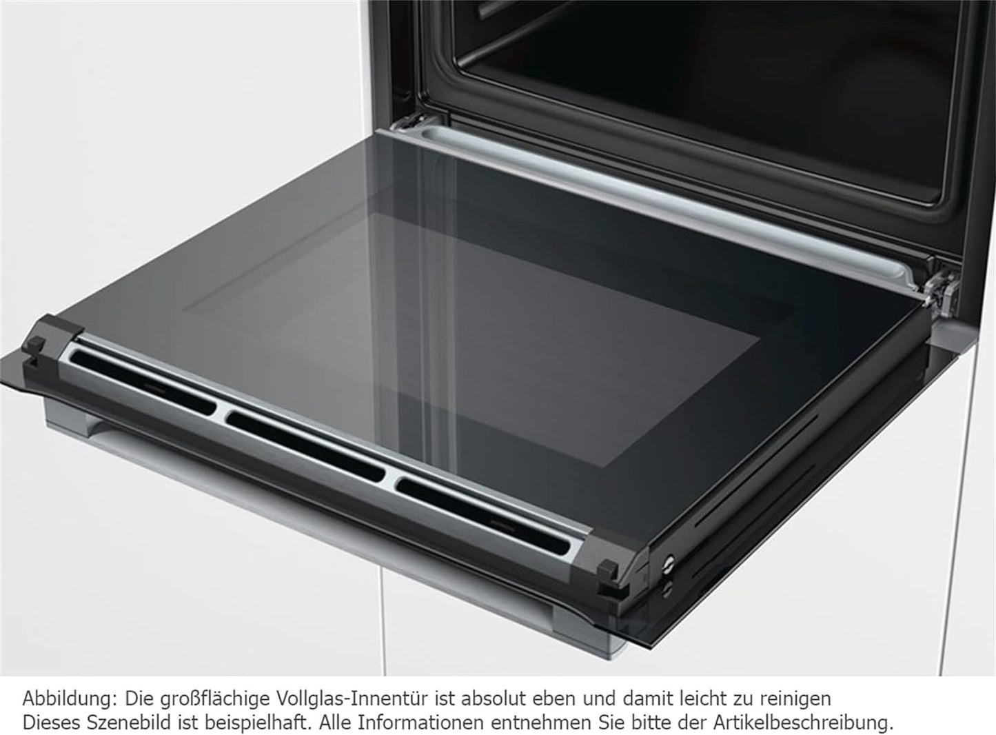 Serie 6 HBG579BS0 Four 71 L a Noir, Acier Inoxydable