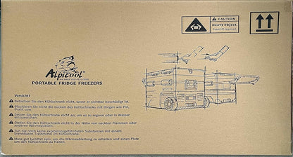 TAW35 Glaciere Portable Réfrigérateur Voiture 35 Liter Camping Congélateur 12/24V Mini Frigo Pour Maison, Bureau Ou Pique-Nique En Plein Air/ -20 À 20℃