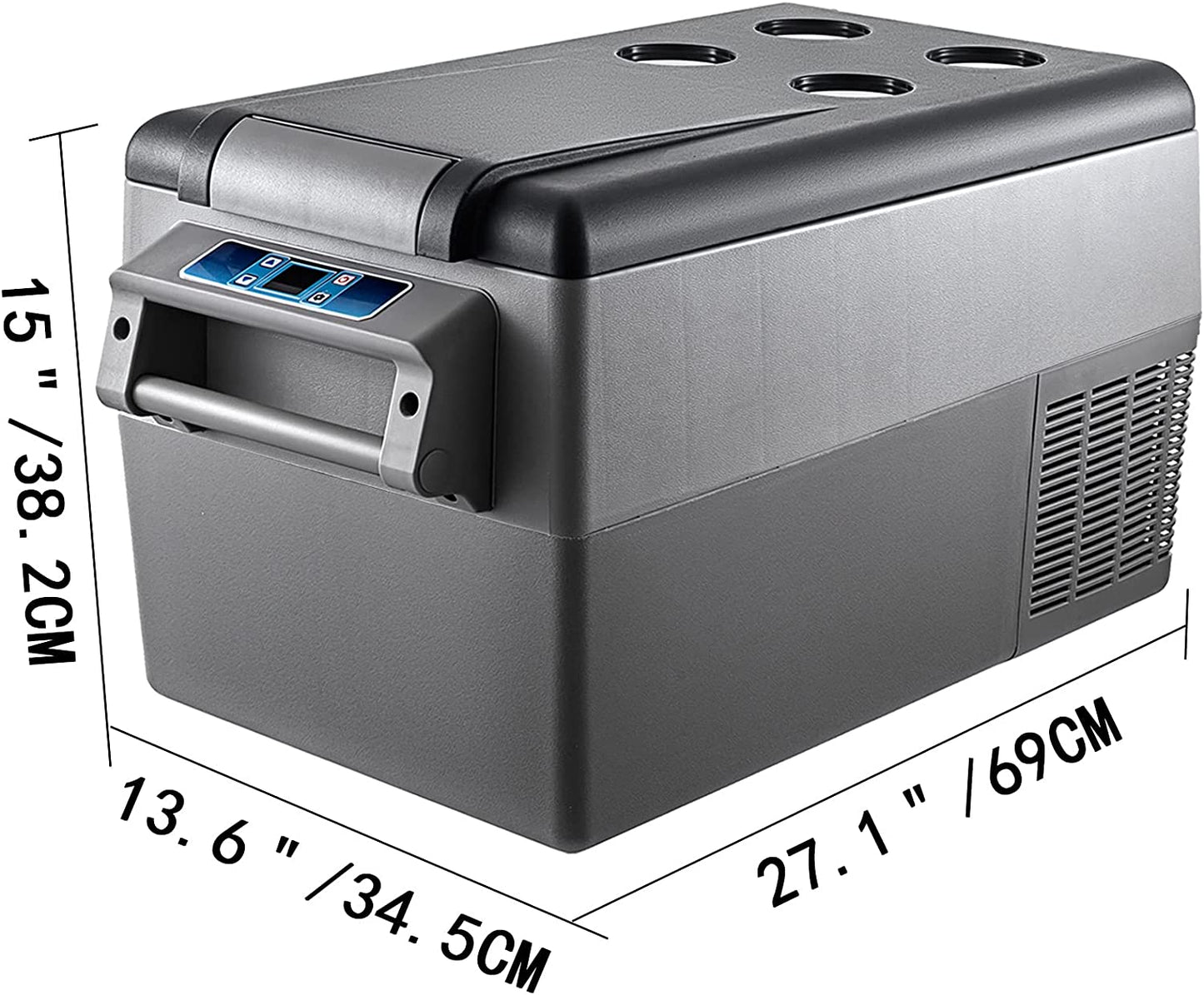Réfrigérateur Thermique Portable 35 L Pour Voiture Réfrigérateur Portable Électrique De Voyage Pour Voiture Mini Réfrigérateur Pour Voiture Mini Réfrigérateur Pour Boissons Avec LCD