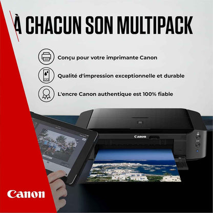 Canon CLI-581XXL Multipack Cartouches D'Encre D'Origine | Encre Canon Authentique - Noir plus Cyan, Magenta Et Jaune - Pour PIXMA TR8550, TR7550, TS6150, TS6151, TS8150 Et plus !