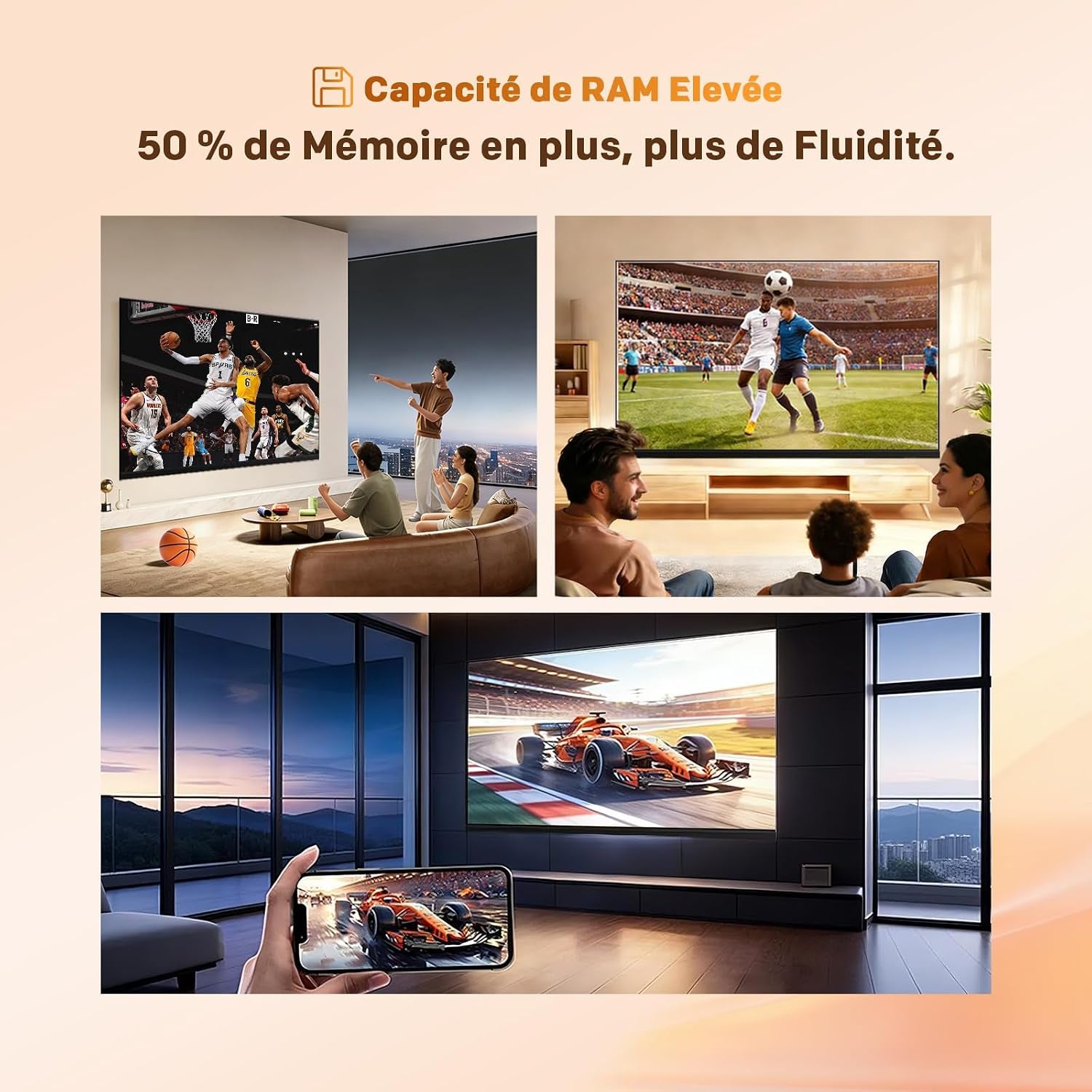 40 Pouces (100 Cm) Smart TV FHD Television LED, QLED, HDR 10 Dolby Audio Bluetooth 5,1 Tuner DVB-T/T2/C/S/S2 CI+ Low Blue Light, 1.5GB (40CTQH38Z, 2026 Nouveau Modèle)