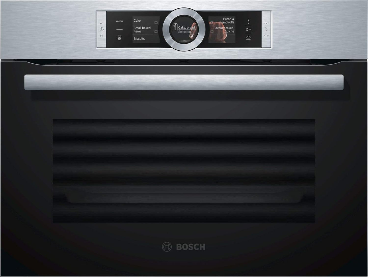 Serie 8 CSG636BS3 Four 47 L A+ Noir, Acier Inoxydable