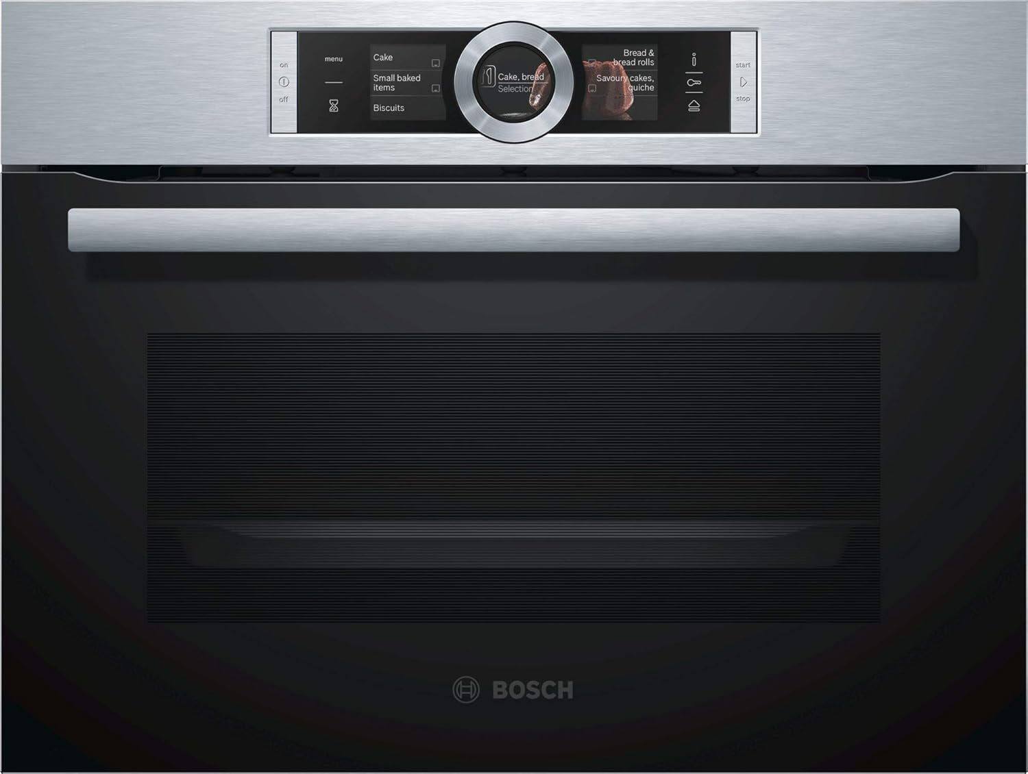 Serie 8 CSG636BS3 Four 47 L A+ Noir, Acier Inoxydable