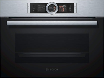 Serie 8 CSG636BS3 Four 47 L A+ Noir, Acier Inoxydable