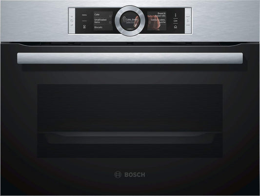 Serie 8 CSG636BS3 Four 47 L A+ Noir, Acier Inoxydable