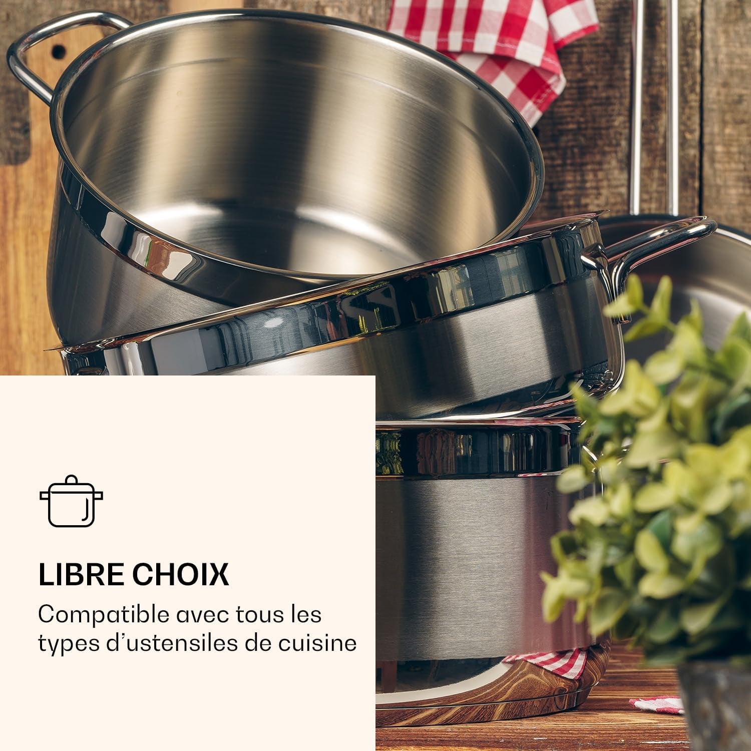 Klarstein Virtuosa 3 Slim Plaque De Cuisson Vitrocéramique - 3 Foyers Jusqu'À 5000 W, 9 Niveaux, Minuterie, Protection Surchauffe, Sécurité Enfant, Commande Tactile