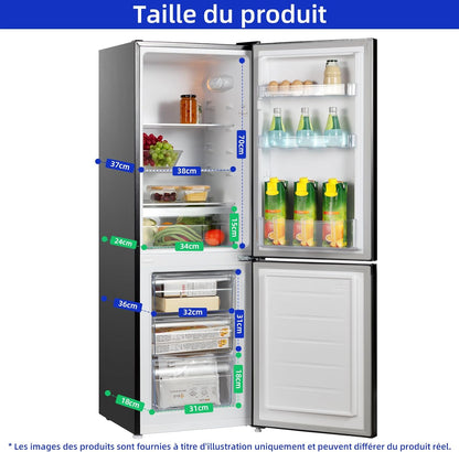 Réfrigérateur Congélateur Bas FBM157L42 157L (109+48), Largeur 47Cm, Low Frost, 39 Db, Portes Réversibles, 12 Ans De Garantie Sur Le Compresseur