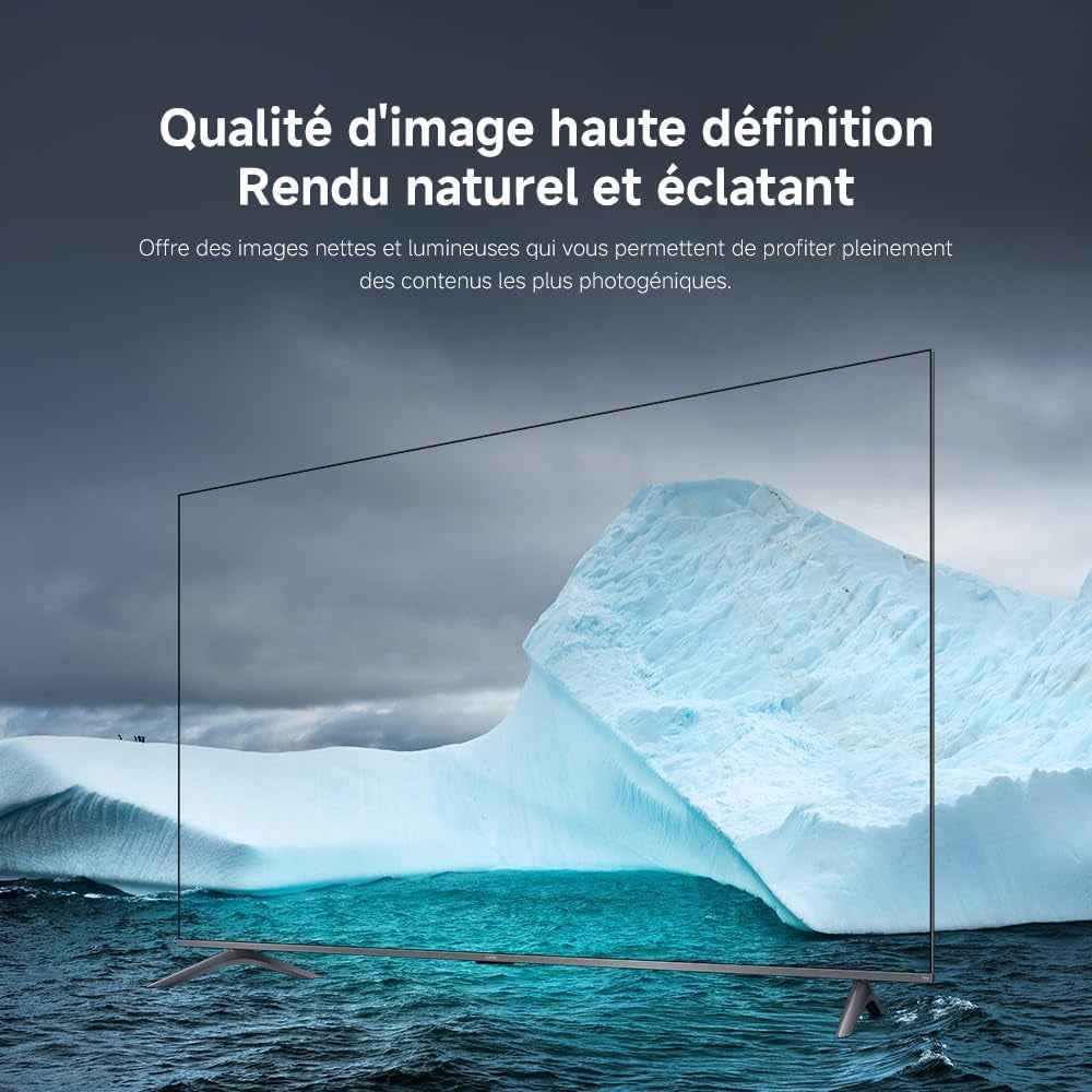 XIAOMI 32 Inch F TV, HD, Smart TV, Contrôle Vocal Alexa, Dolby Audio, DTS Virtual:X, DTS-HD, Airplay Compatible