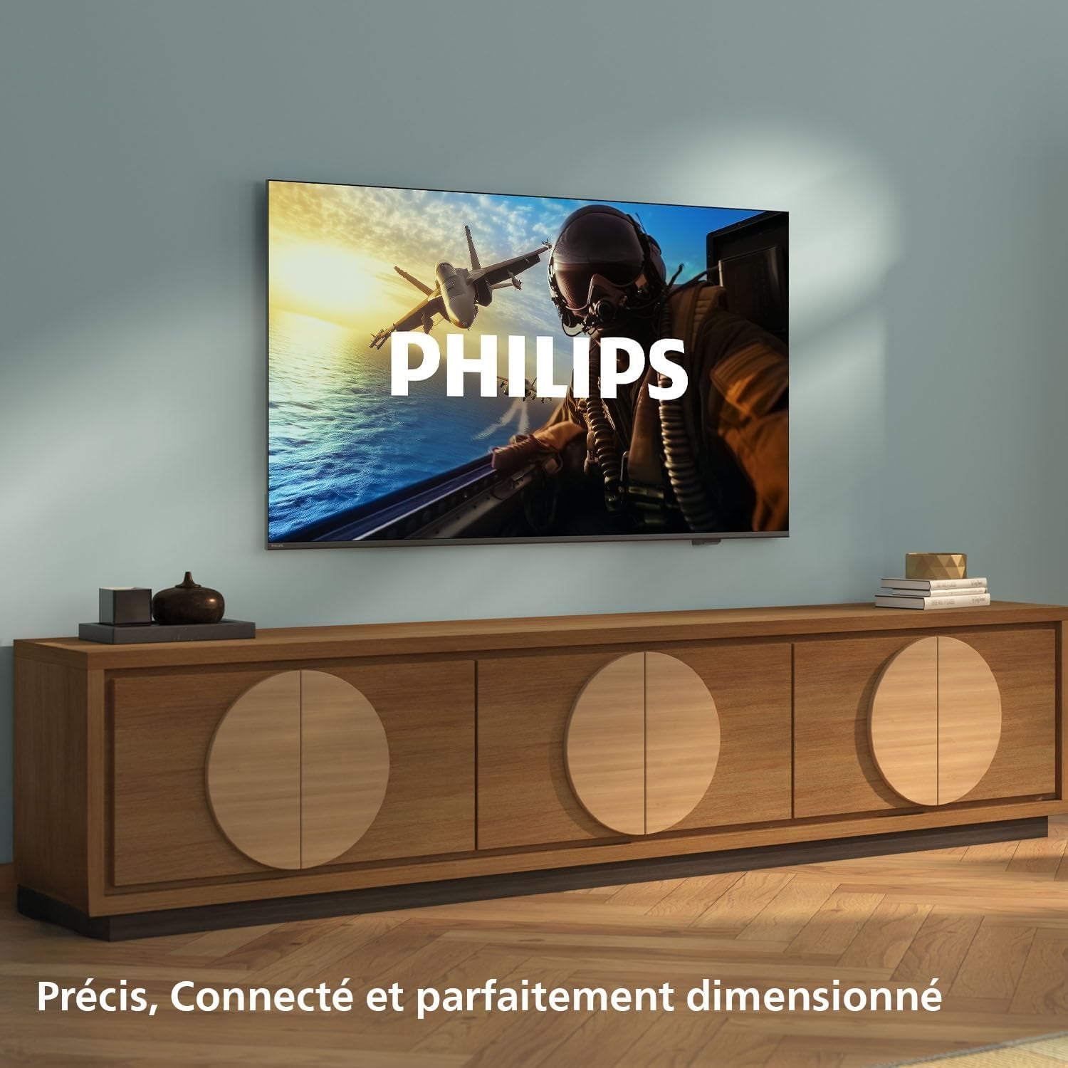Philips 75PUS7000 4K LED Smart TV - Écran 75 Pouces Avec Plateforme Pixel Precise Ultra HD, Titan OS Et Son Dolby Atmos - Compatible Alexa Et Assistant Vocal Google