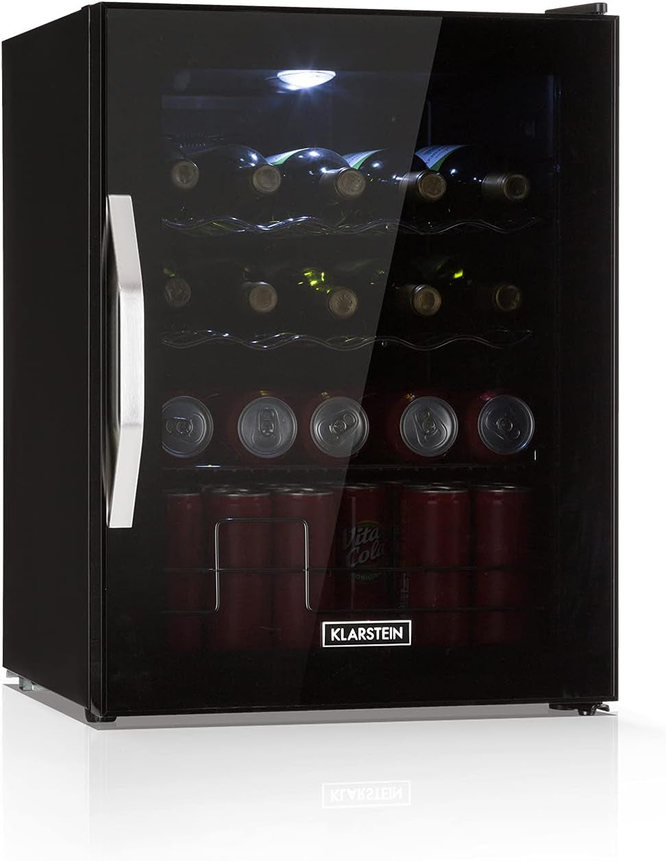 Mini Frigo De Chambre Et Bureau Pour Boisson, Silencieux, Refrigerateur Bar 60L, Pour Camping, Étagères Réglables, Ondulés Pour Le Vin, Cannette, Beer Fridge