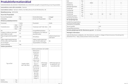 Iq500 KI87SADD0 Réfrigérateur-Congélateur Intégré (Placement) 208 L D Blanc