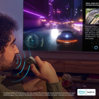 Philips 55PUS7200 4K LED Smart TV - Écran 55 Pouces Avec Plateforme Pixel Precise Ultra HD, Titan OS Et Son Dolby Atmos - Compatible Alexa Et Assistant Vocal Google