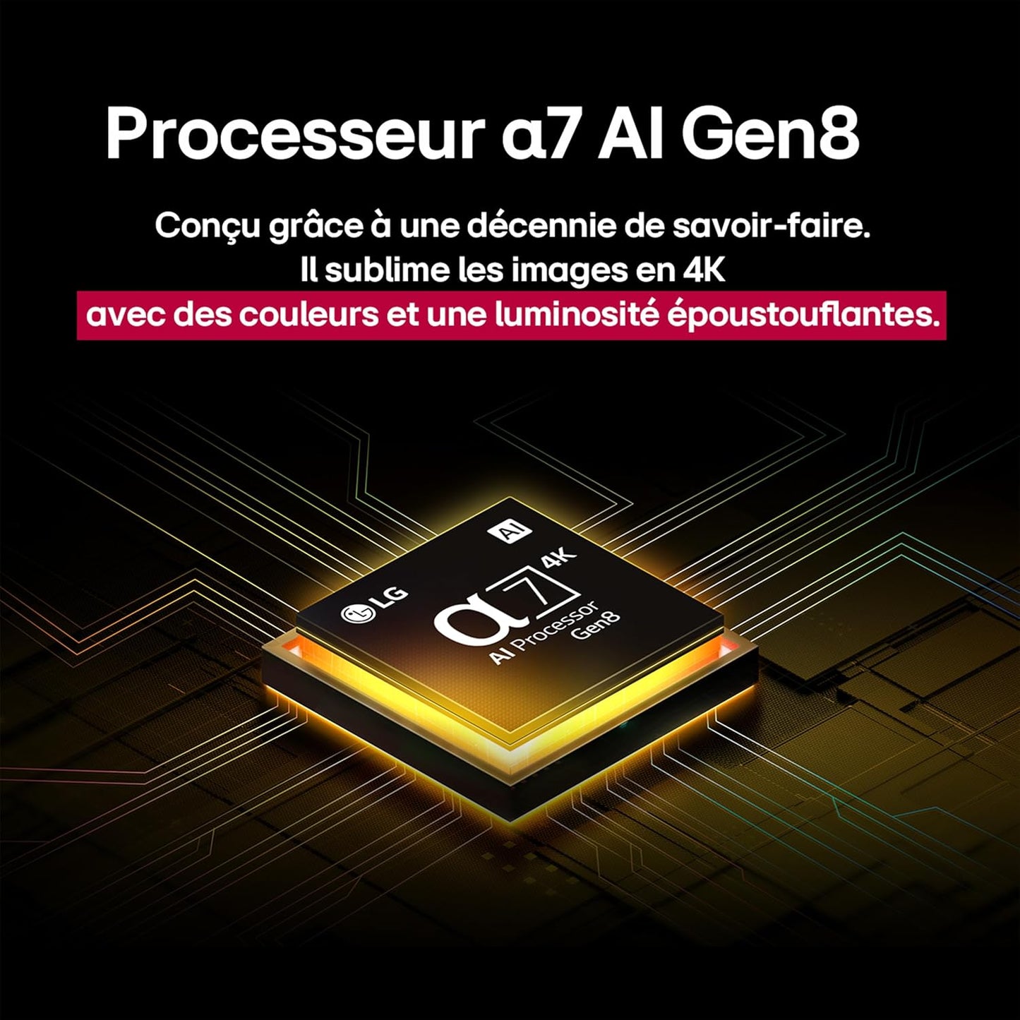 LG TV QNED AI 2025 | 55QNED8E | 55'' (139Cm) | 4K UHD | HDR10 | Webos 25 | Télécommade AI Magic Remote | Alexa, Google Assistant | Netflix Disney+ CANAL+ Prime Video | Airplay 2 | Luminosité Éclatante